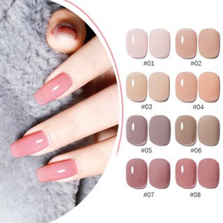 Annies Uv Nail Gel Polish Crystal Nude Colors Nail Glue Soak Off Long