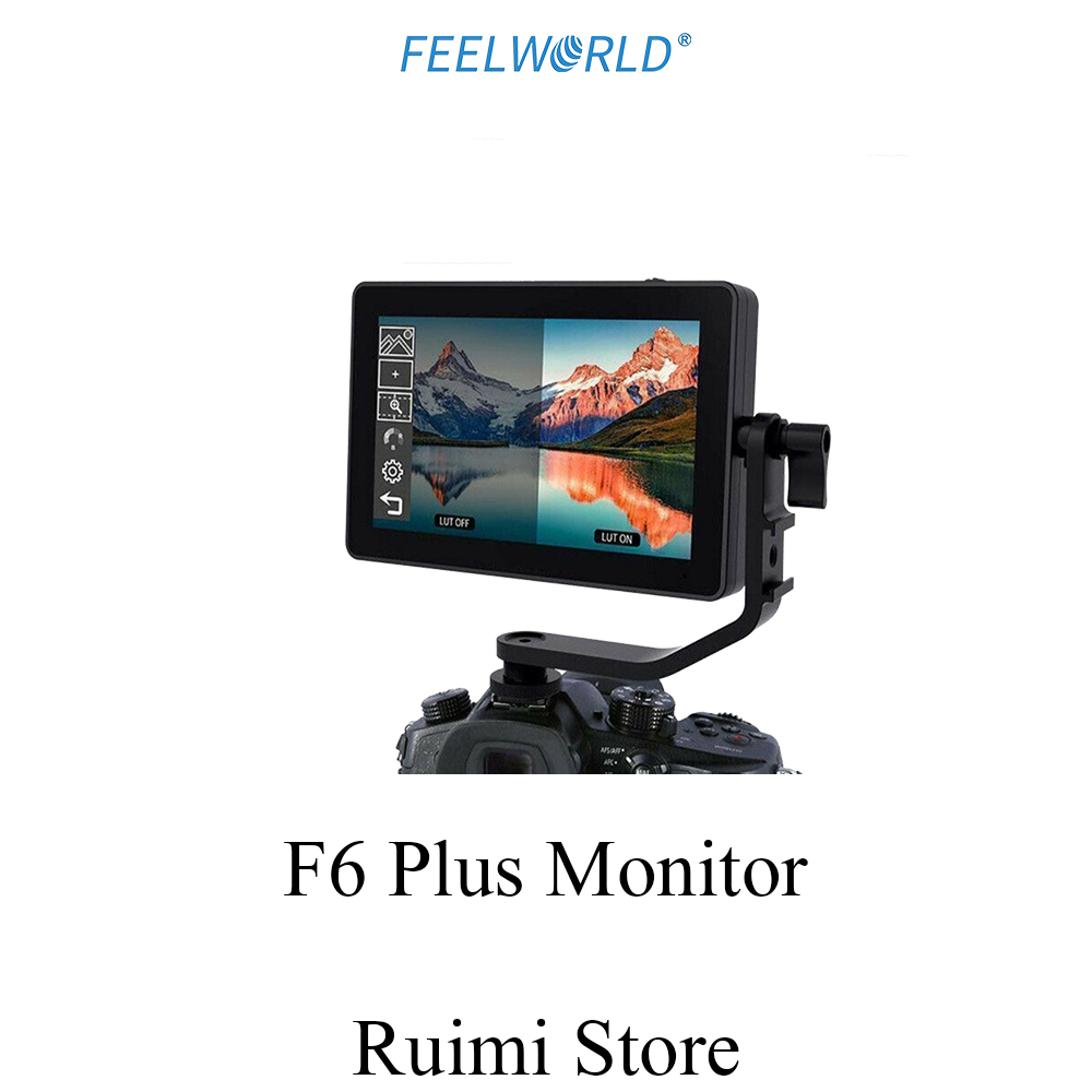 Feelworld F6 PLUS V2 6 Inch On Camera DSLR Field Monitor 3D LUT Touch