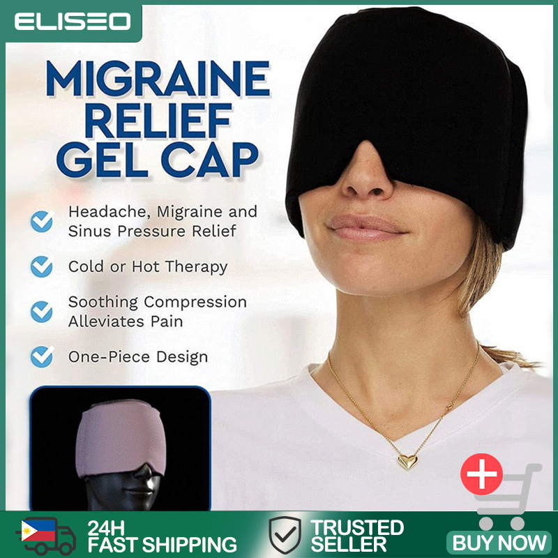 MY 24H ShipGel Hot Cold Therapy Headache Migraine Relief Cap Tension