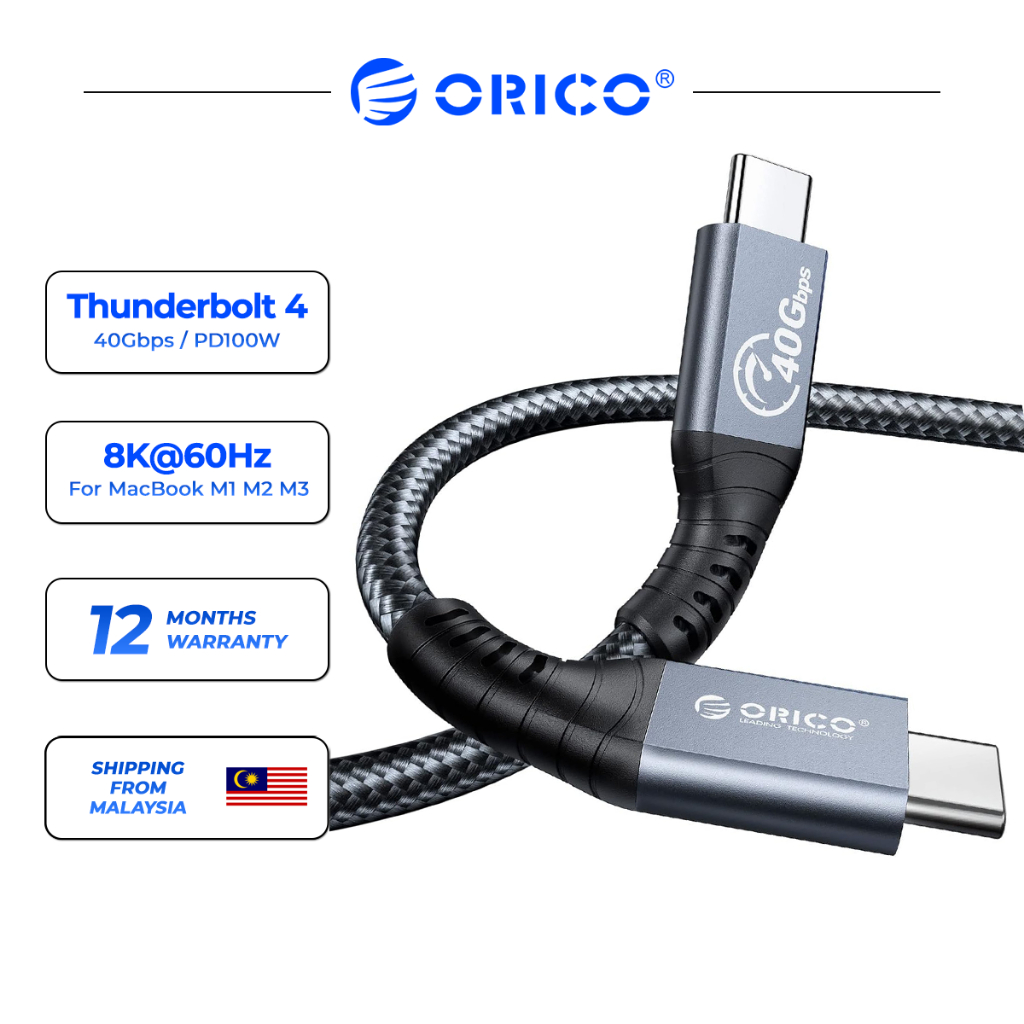 Orico Usb Cable Usb If Certified Usb C Cable Hd K Hz Pd W Fast