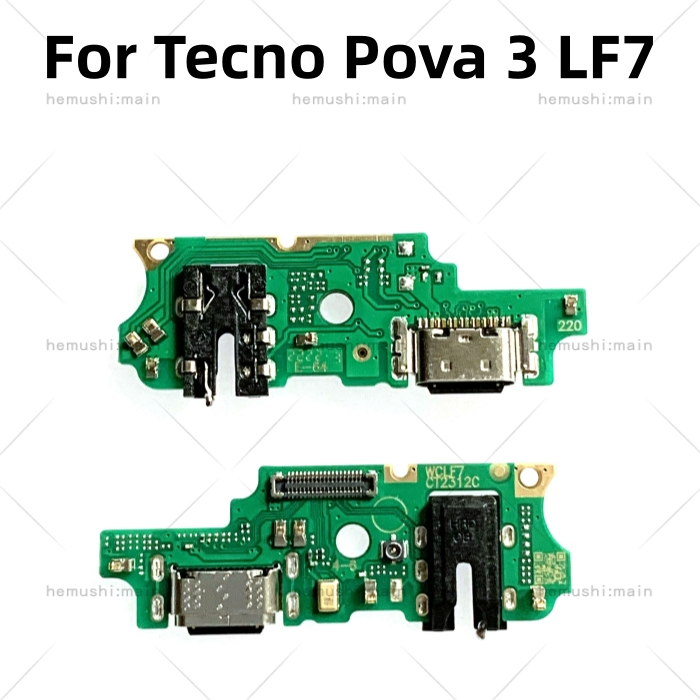 For Tecno Pova 3 LF7 New Charger USB Charging Port Board Dock Plug