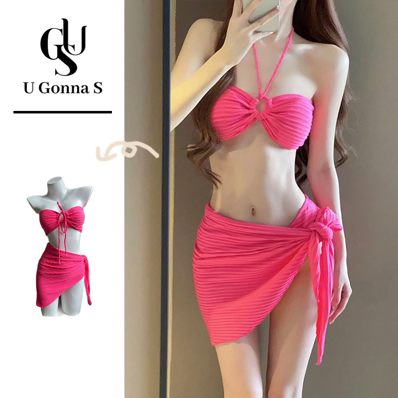 U Gonna S Bikini Set Beach Wear Swimsuit Women Sexy Padding Piece