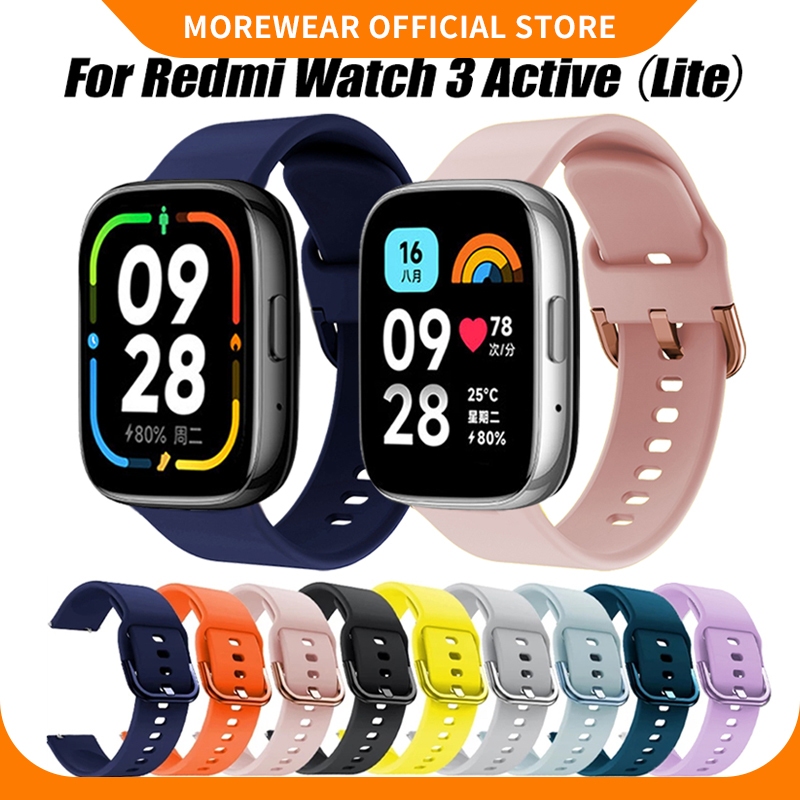 Straps For Xiaomi Redmi Watch Active Soft Silicone Sports Replacement