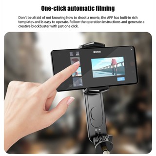 Q Handheld Stabilizer Bluetooth Selfie Stick Tripod Led Fill Light