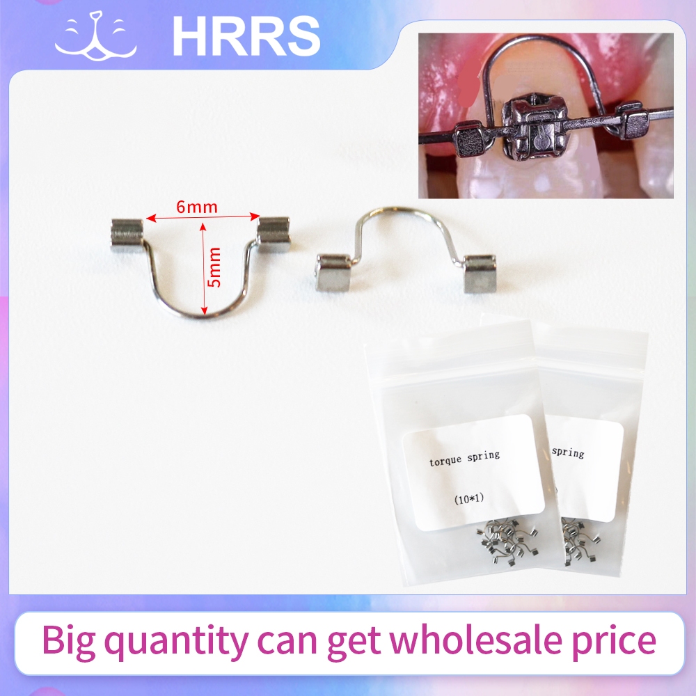 Pcs Pack Dental Orthodontic Stainless Steel Gate Type Torque Spring