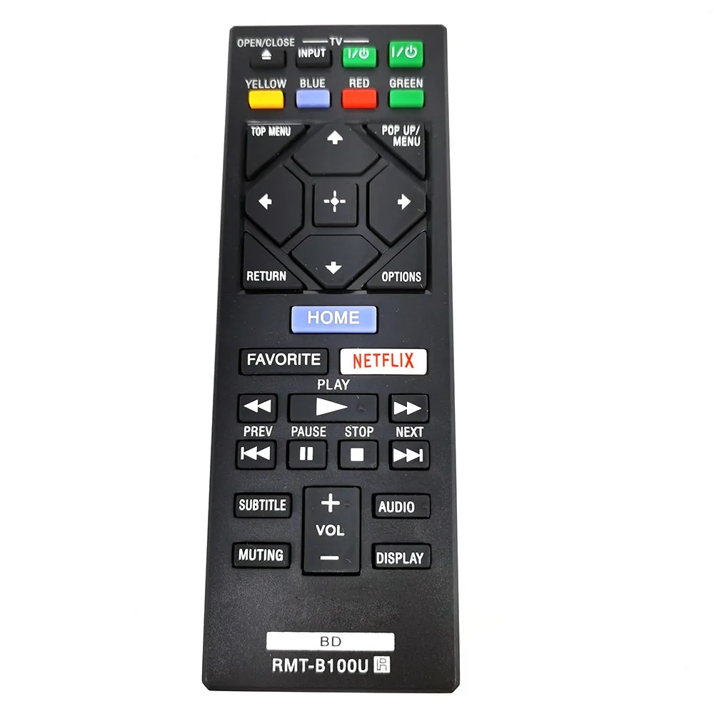 New Replacement Rmt B U For Sony Bd Blu Ray Player Remote Control Bdp