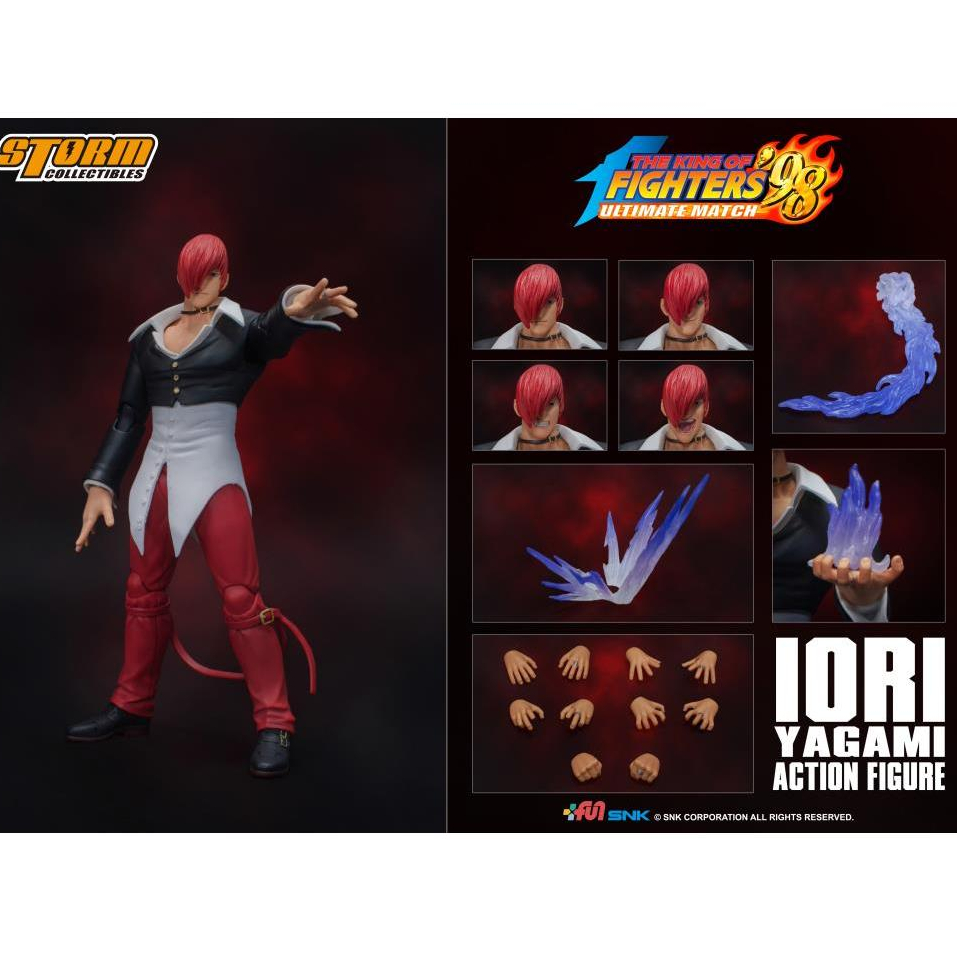 Storm Toys 1 12 KOF King Of Fighters 98 Iori Yagami Shopee Malaysia