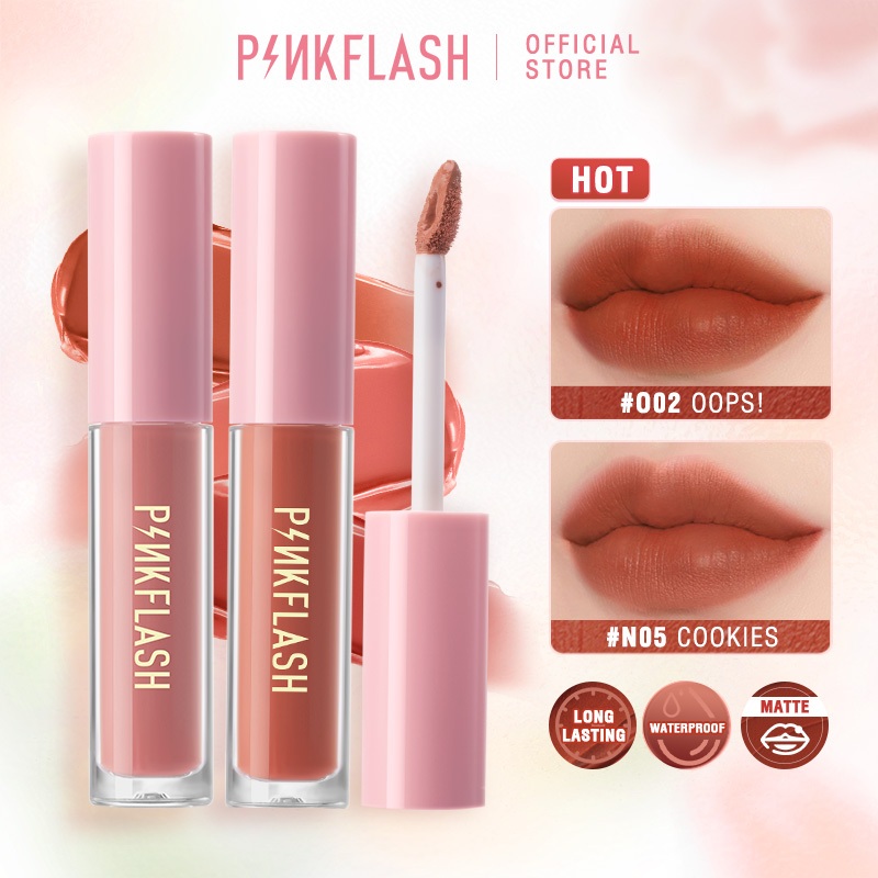 Pinkflash OhMyKiss Liquid Lipstick Soft Matte VE Moisturising Long