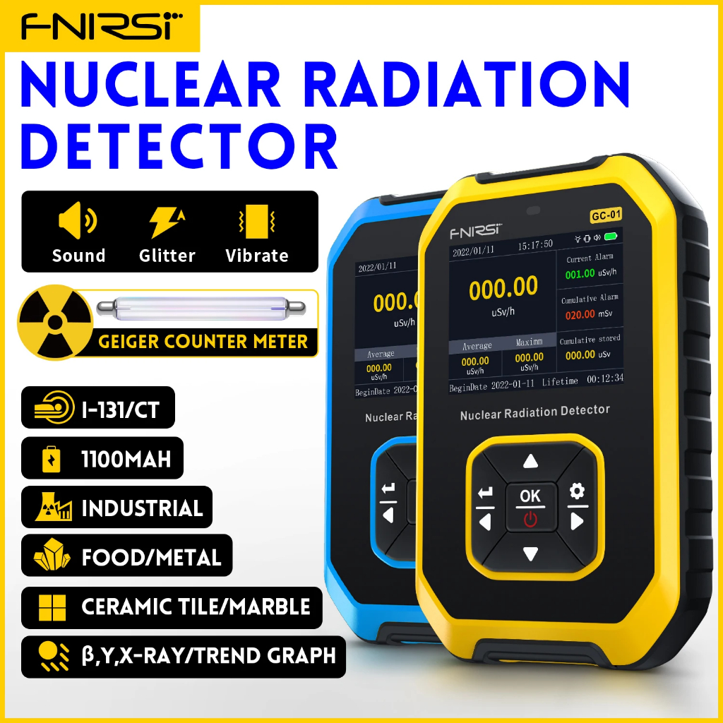 FNIRSI GC 01 Geiger Counter Nuclear Radiation Detector Personal