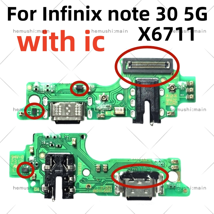 Usb Charging Charger Port Board For Infinix Note G X Mainboard