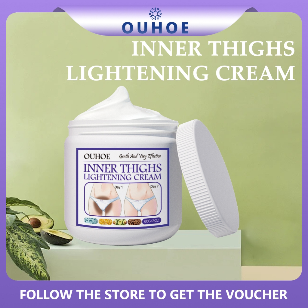 OUHOE Inner Thigh Lightening Whitening Cream Whiten Butt Knee Elbow