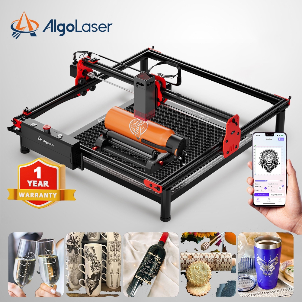 AlgoLaser DIY KIT 5W Laser Engraving Machine Wood Laser Cutting Machine