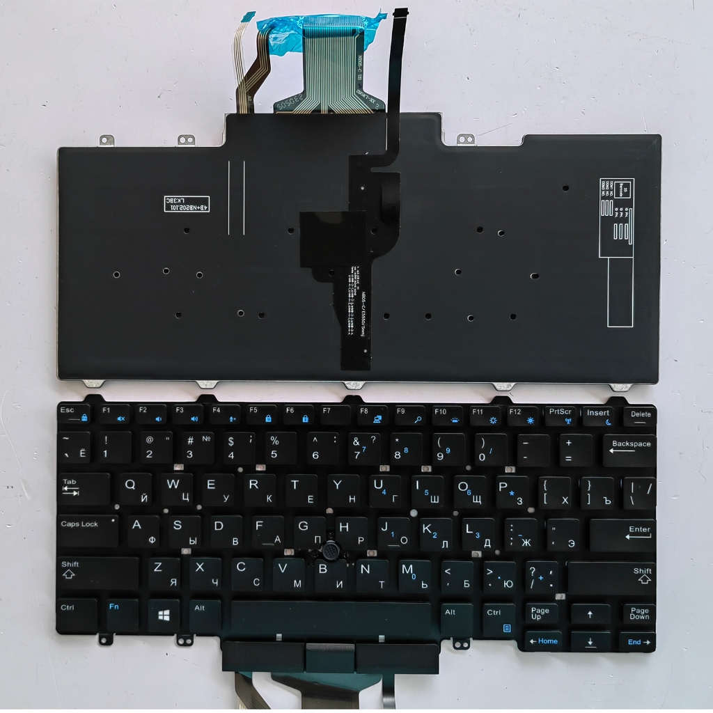 US UK RU For Dell Latitude E5450 E7450 E5470 E7470 E5480 E7480 Keyboard