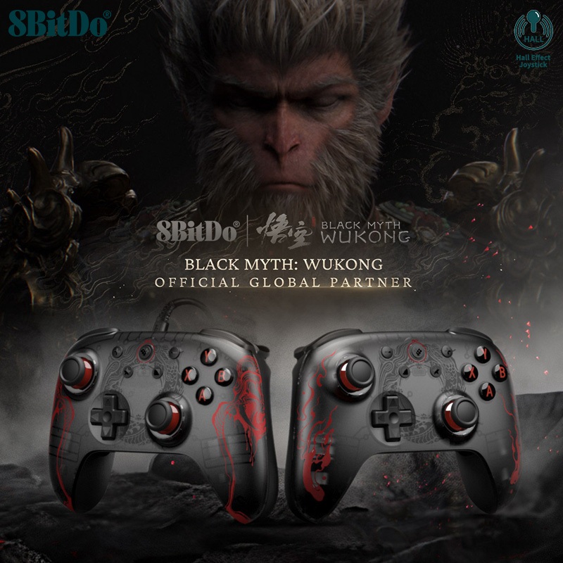 8BitDo Ultimate 2C Wireless Controller Black Myth Wukong Compatible