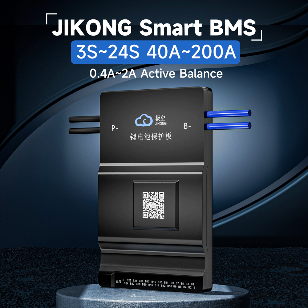 JIKONG BMS B1A20S15P B2A20S20P 1A 2A Active Balance Smart BT RS485 8S