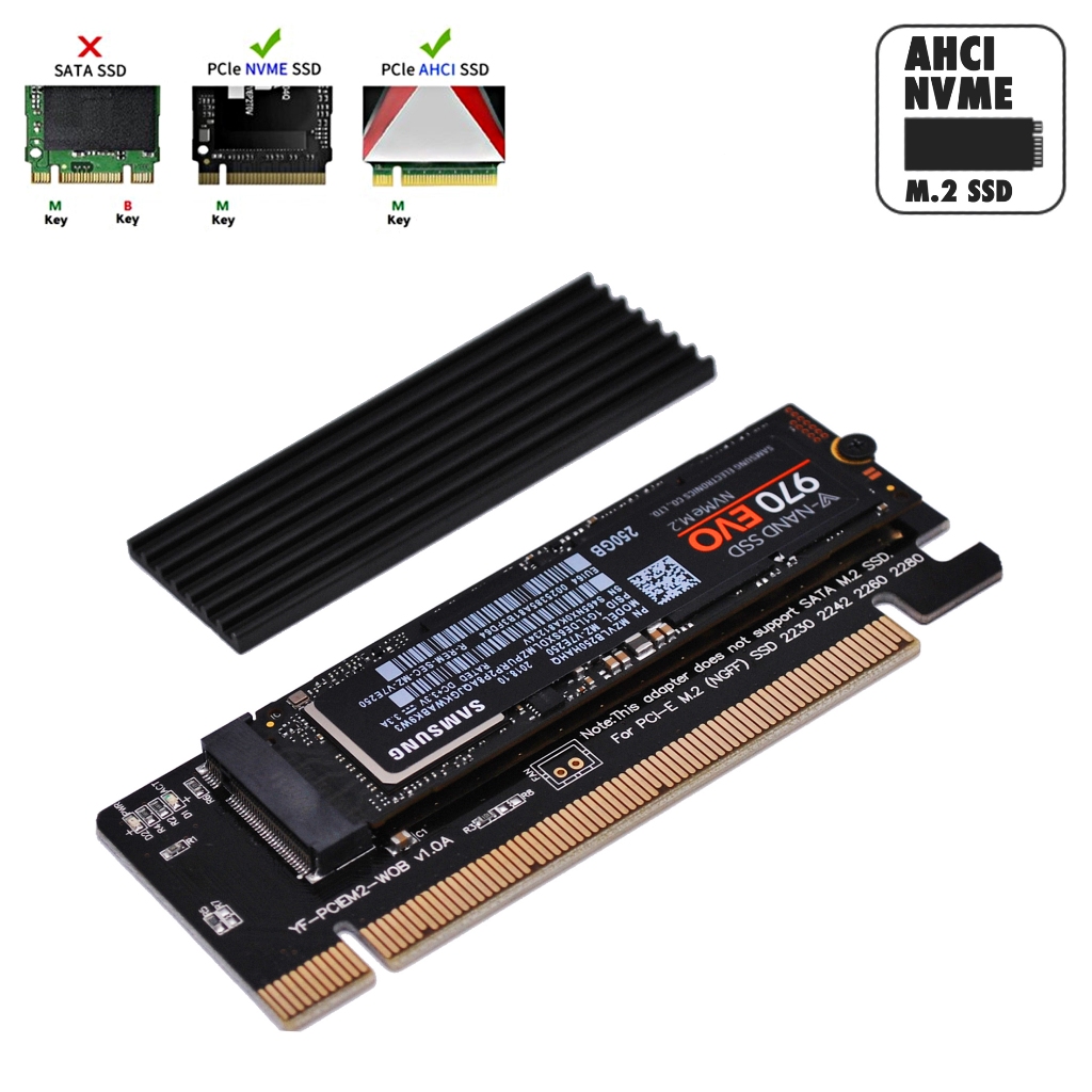 Ezdiy Fab Nvme Pcie Adapter M Nvme Ssd To Pci Express Adapter With