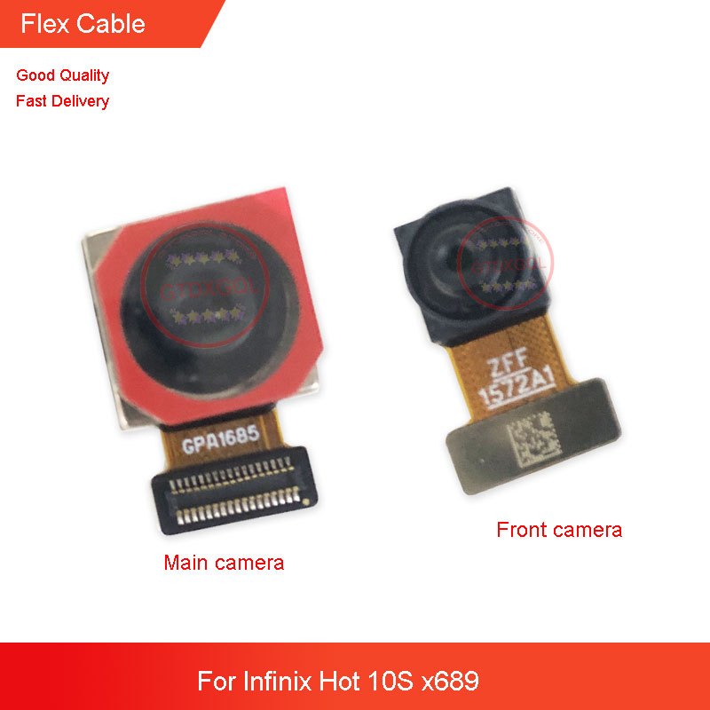 Original Front Camera For Infinix Hot 10S X689 Main Facing Camera Module Flex Cable Shopee