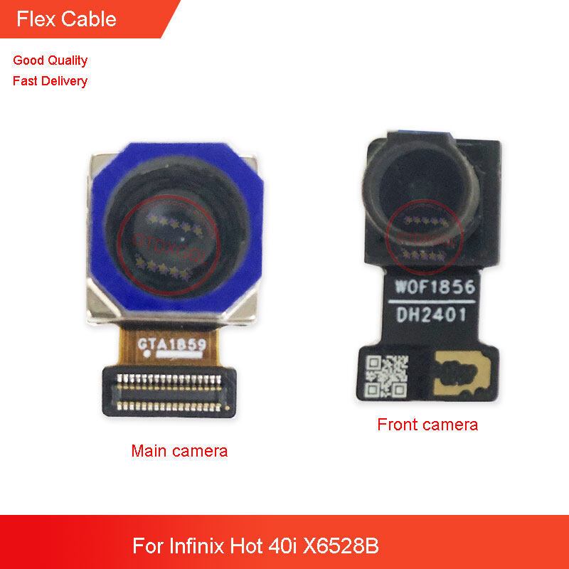 Original Front Camera For Infinix Hot 40i X6528B Main Facing Camera Module Flex Cable Shopee