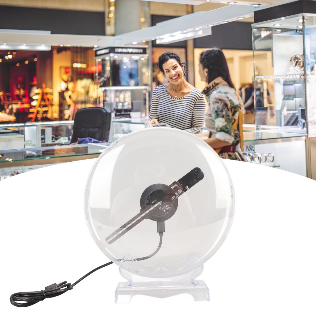 Fun D Hologram Fan WiFi Projector Naked Eye D Display X Pcs
