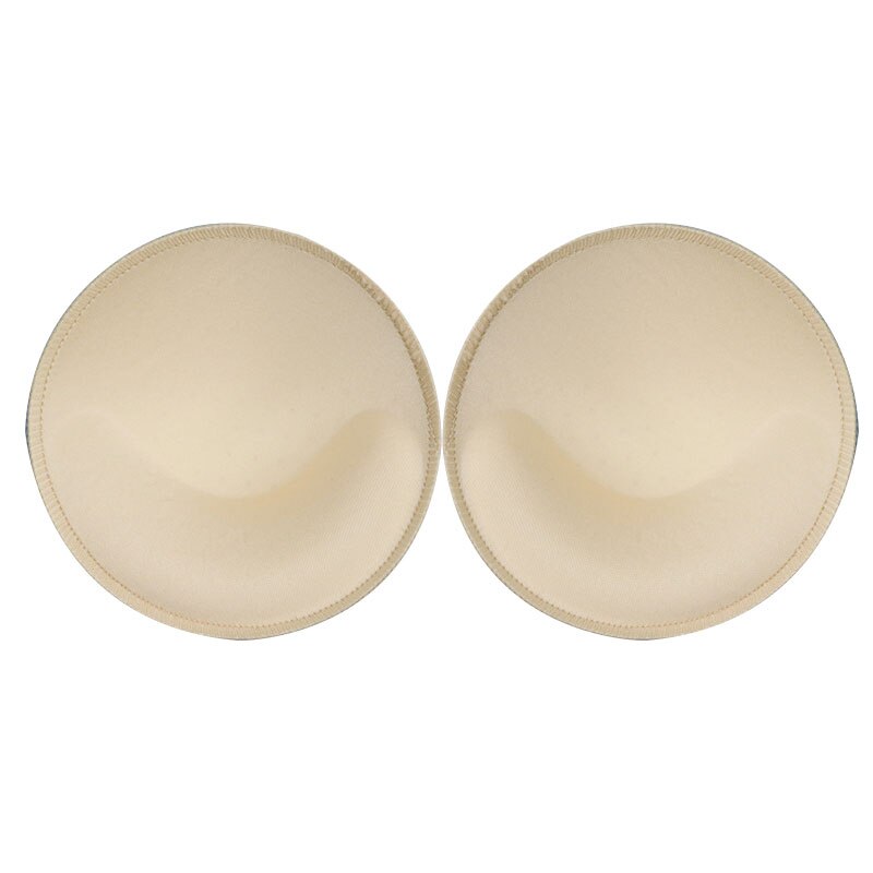 1 Pair 2 Pieces Women S Triangle Sponge Bikini Pads Swimsuit Breast