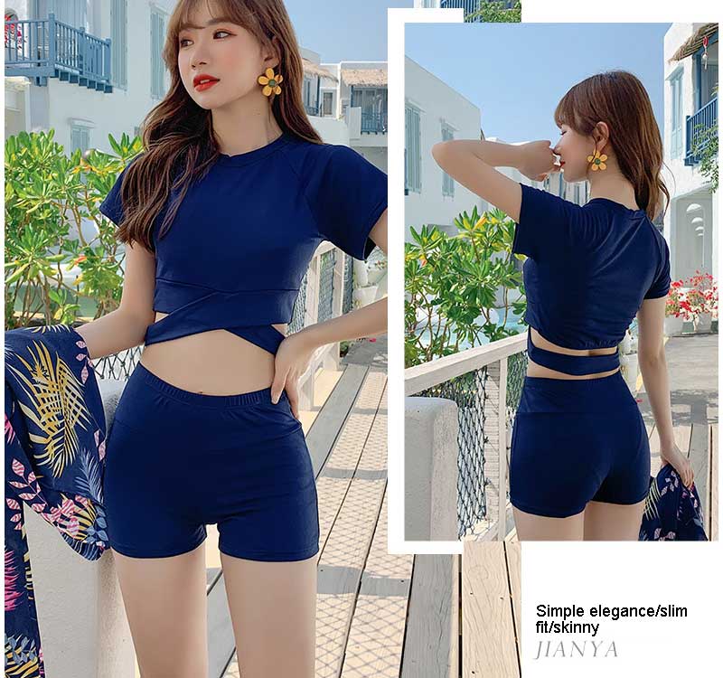 SURF Women S Swimsuit Three Piece Plus Size Bikini Korean Sexy Swimsuit