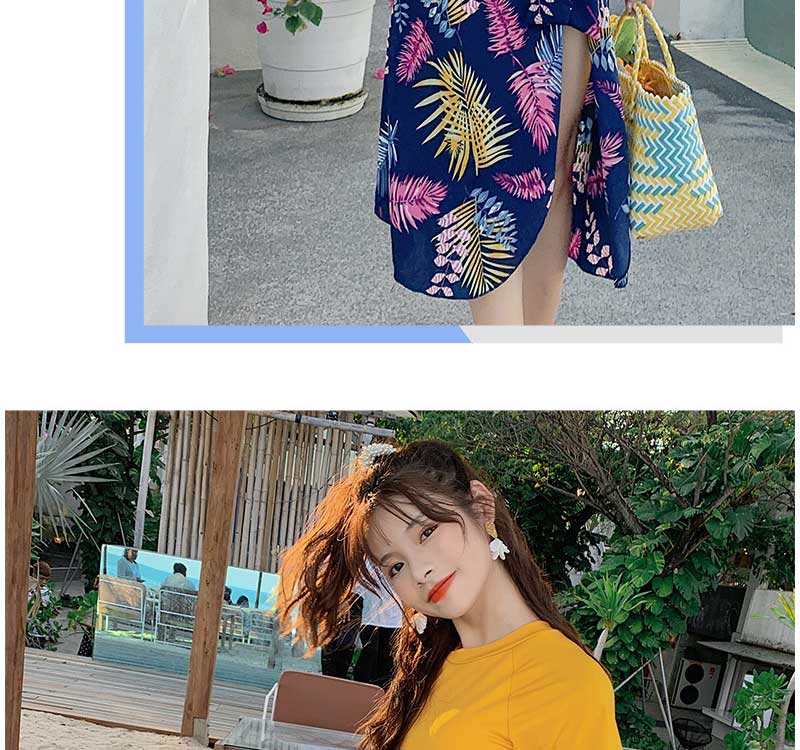 SURF Women S Swimsuit Three Piece Plus Size Bikini Korean Sexy Swimsuit