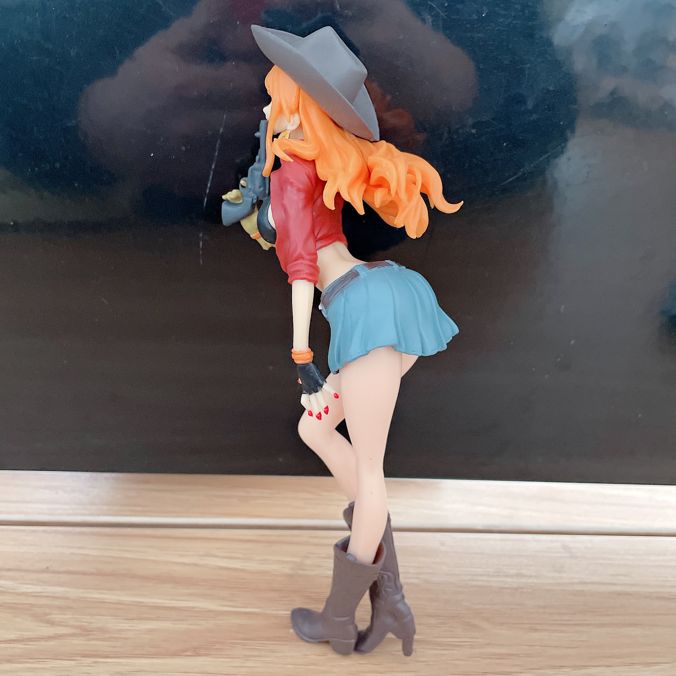 19cm One Piece Nami Anime Figure Sexy Action Figurine Cowboy Hentai Pvc