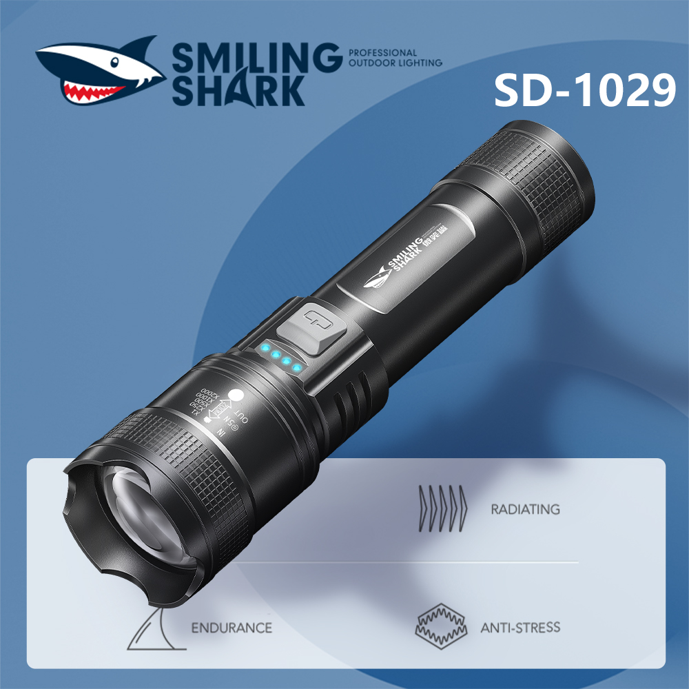 Smilingshark Sd Led Torch Light Super Bright Lm Flashlight