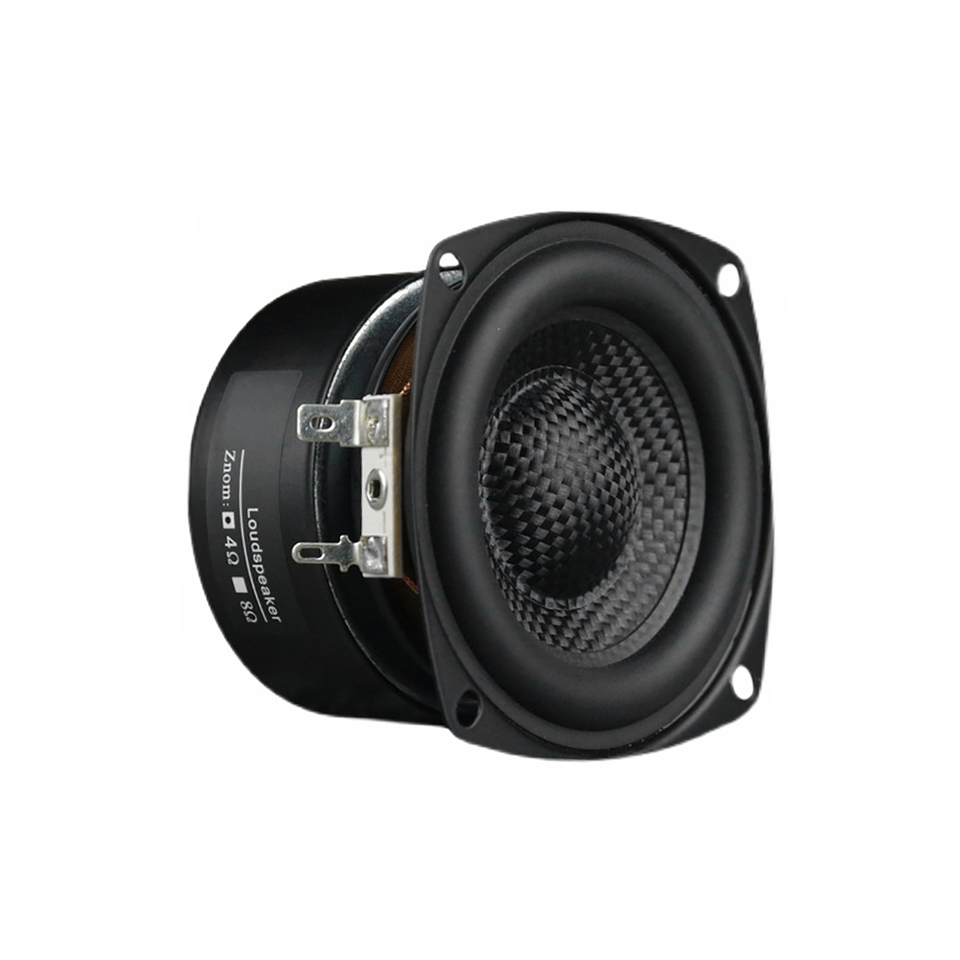 AIYIMA 1Pcs 3 Inch 50W Woofer Speaker Fiberglass High Stroke Power HiFi