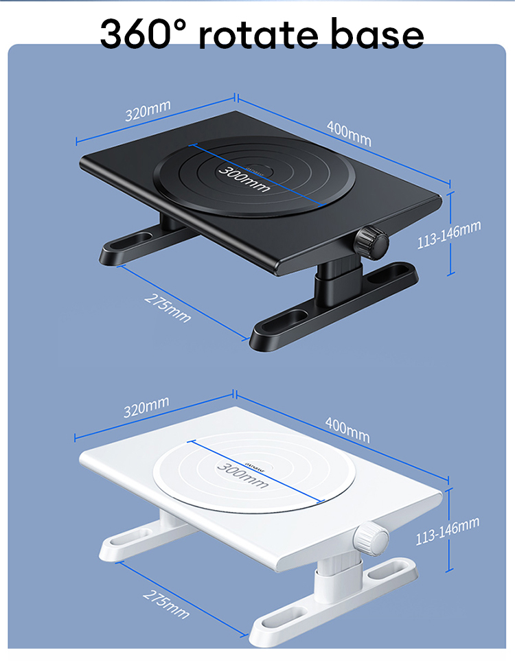 OATSBASF Laptop Stand Computer Screen Heightening Stand Adjustable