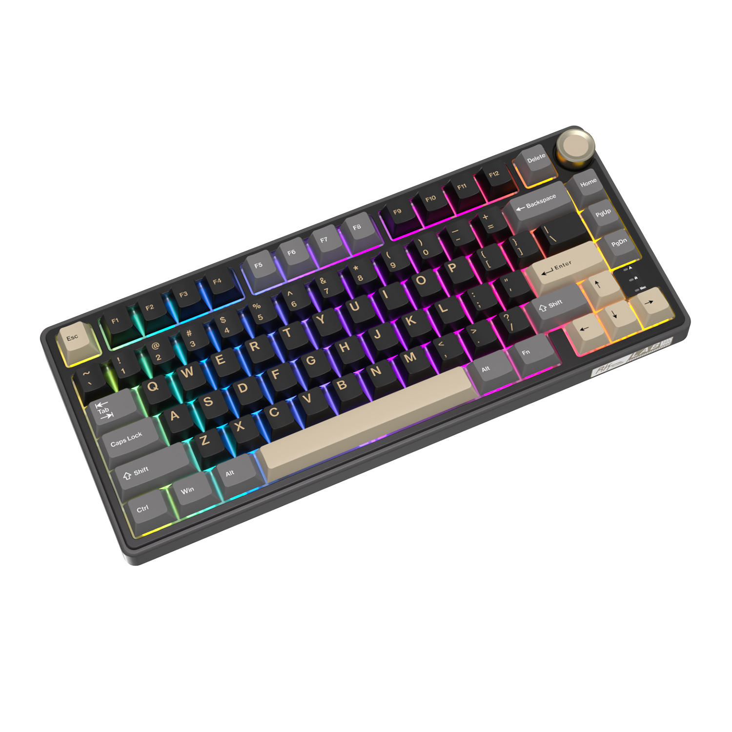 New Rk Royal Kludge Rkr Phantom Gasket Wired Mechanical Keyboard