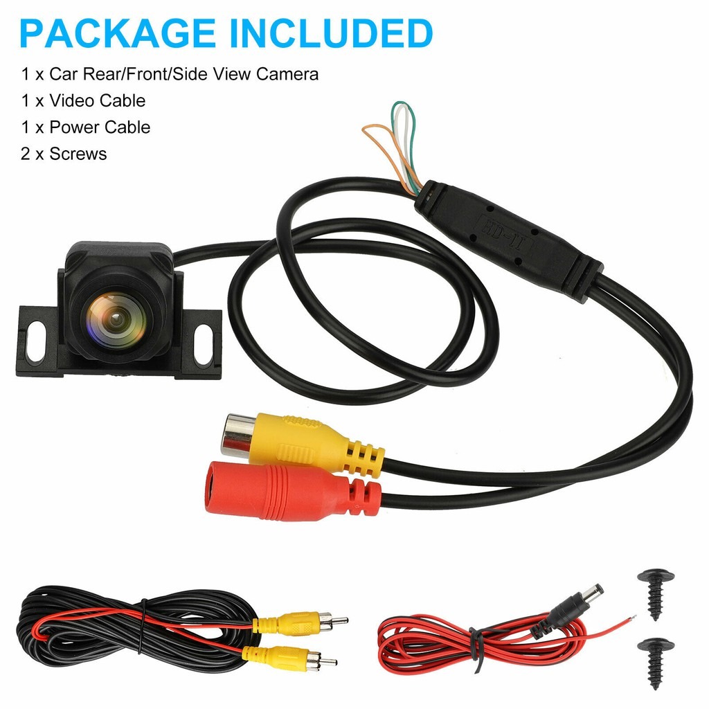 Car Rear View Reverse Backup Parking Camera Waterproof Night