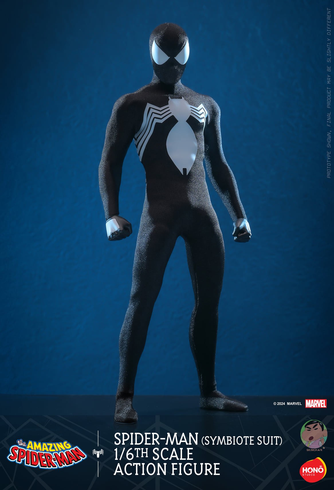 HOT TOYS Hono Studio HS04 Spider Man Symbiote Suit 1 6th Scale