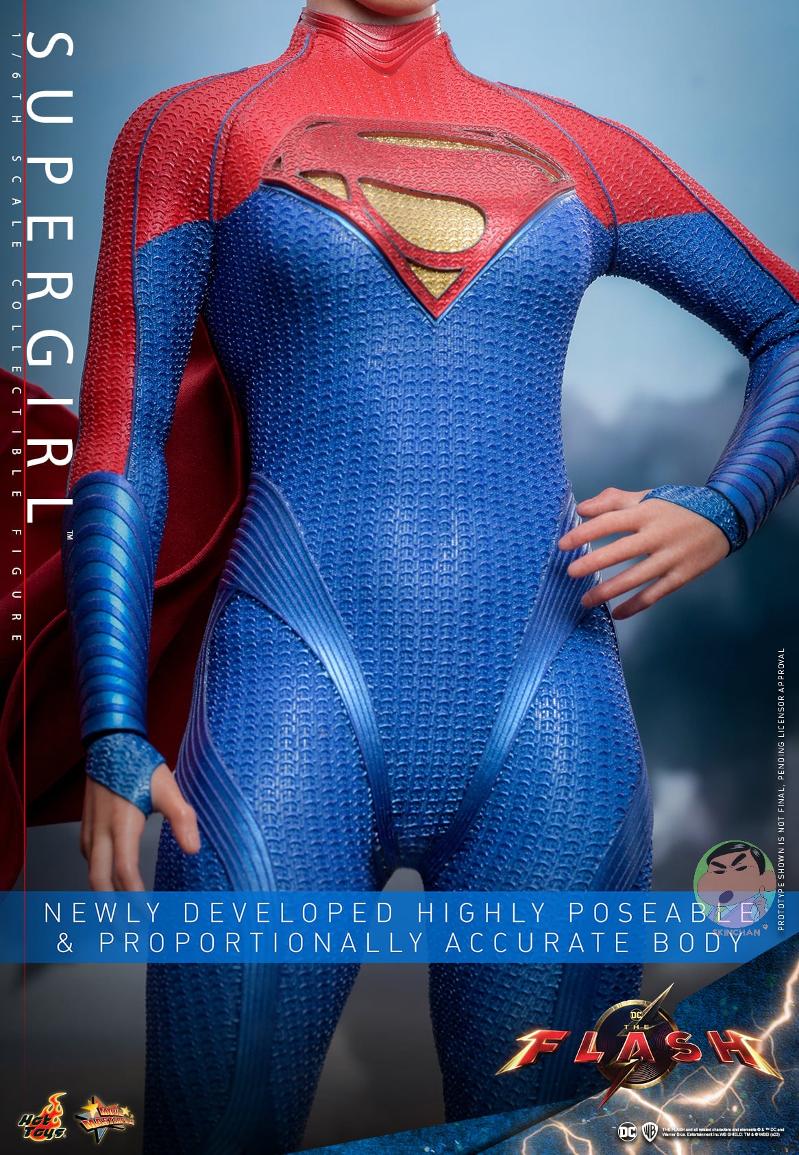 Hot Toys MMS The Flash Supergirl Scale Collectible Figure