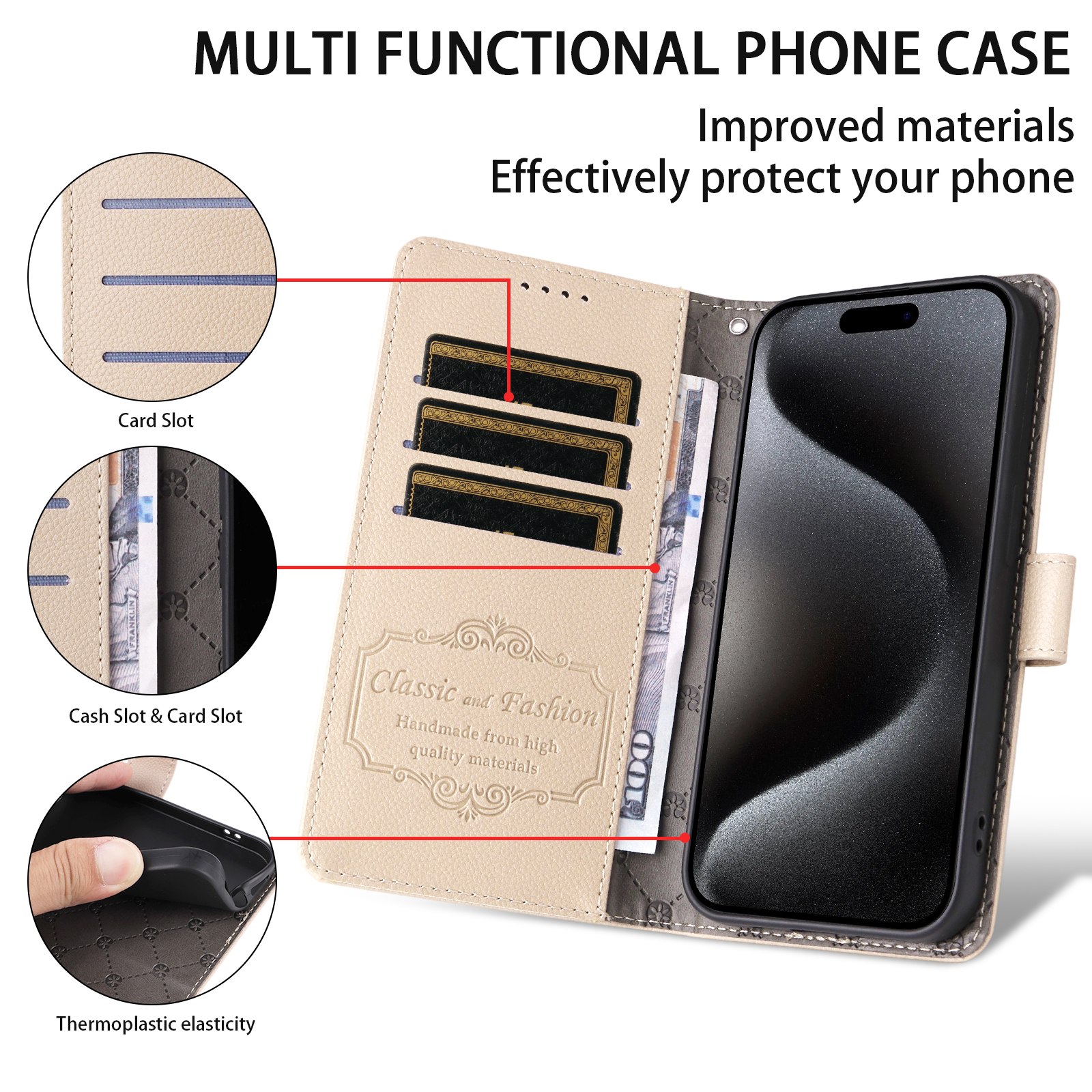 For Infinix Hot Pro Plus Infinix Note Tecno Camon G G Flip Phone Case Point Pu