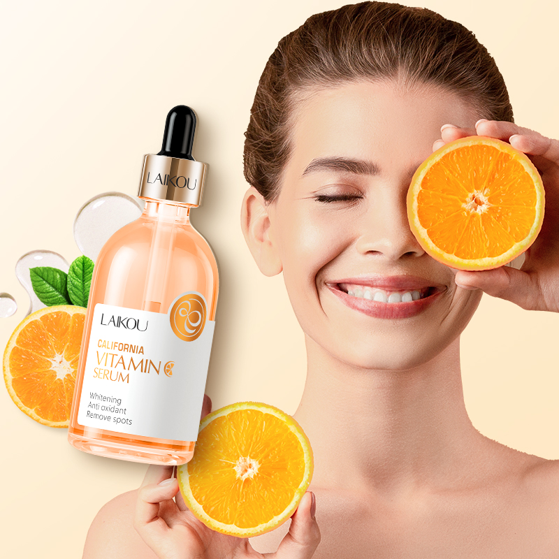 Laikou Vitamin C Serum Vc Whitening Remove Spots Fade Essence Ml