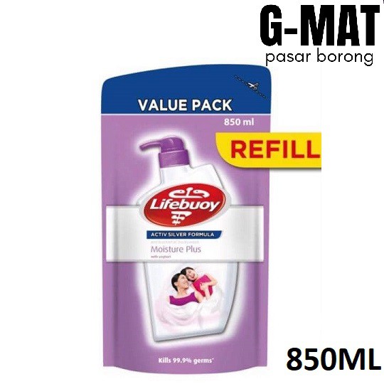 Lifebuoy Antibacterial Shower Gel Refill Pack 850ML Shopee Malaysia