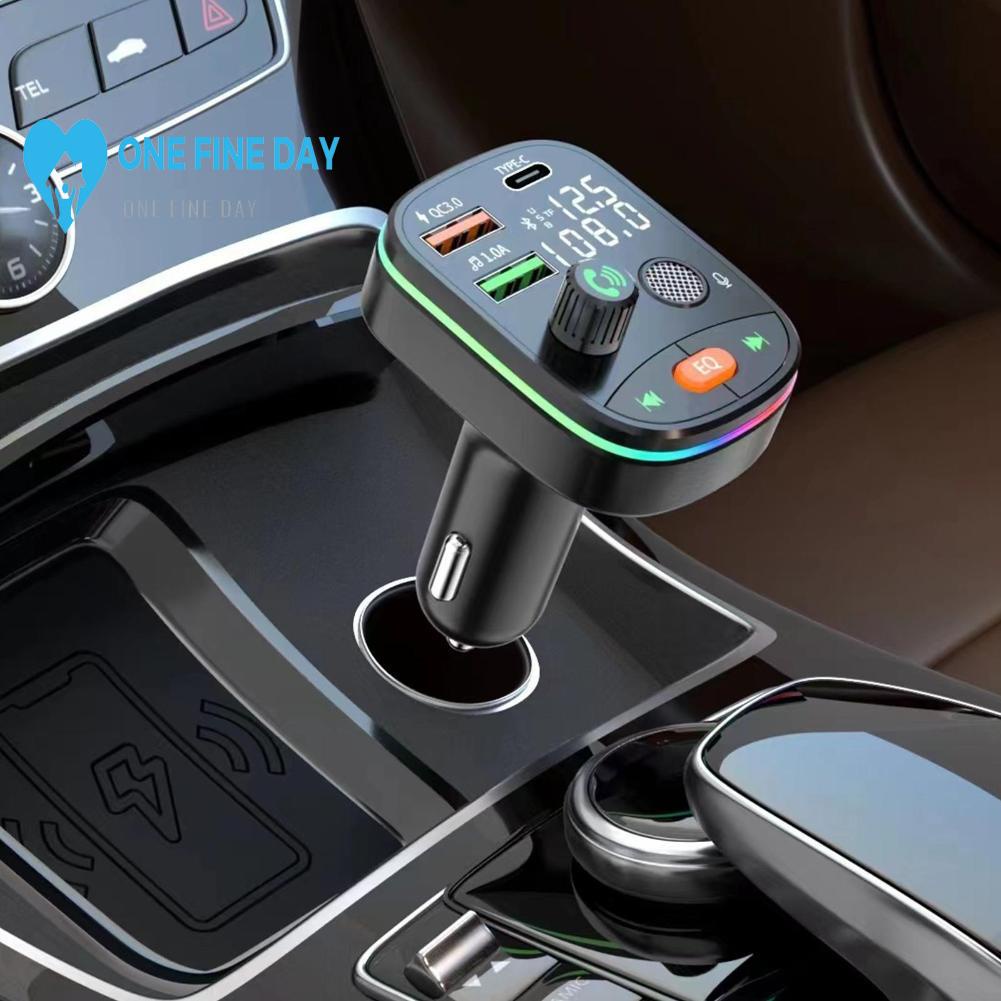 Car Hands Free Bluetooth Compatible Fm Transmitter Modulator Free