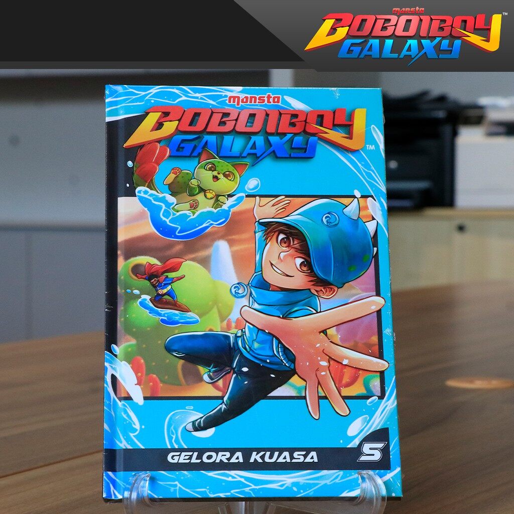 BUKU AY ANIMONSTA STUDIOS Komik BoBoiBoy Galaxy Vol 5 Gelora Kuasa