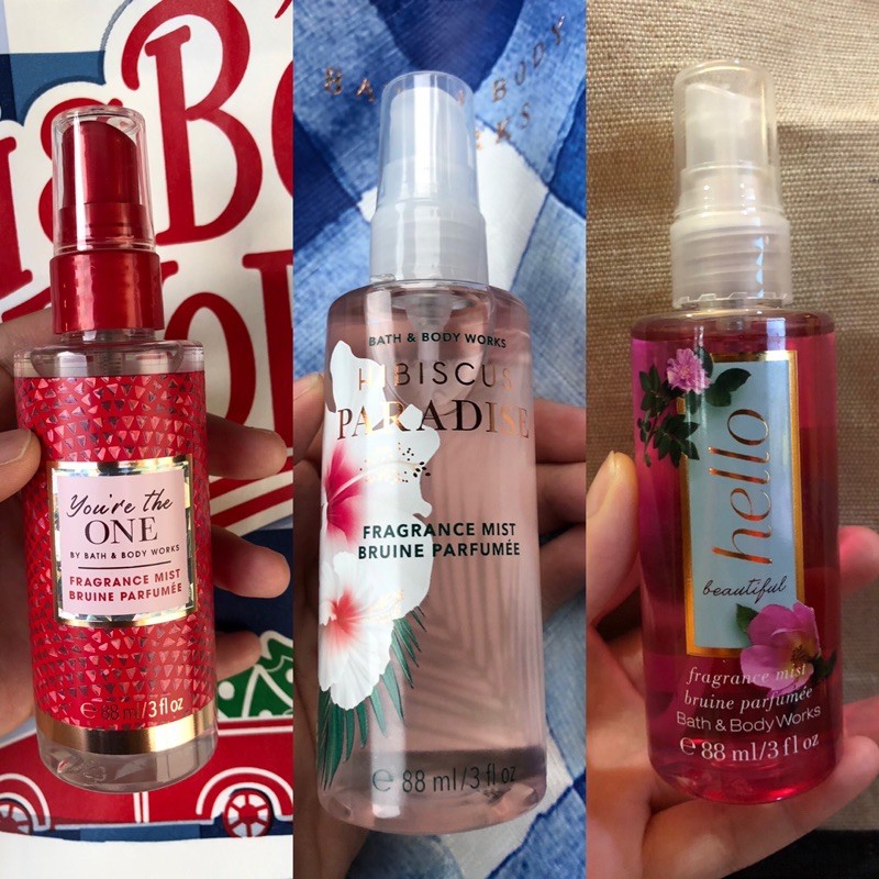 Bath Body Works Travel Size Fine Fragrance Mist Ml Shopee Malaysia