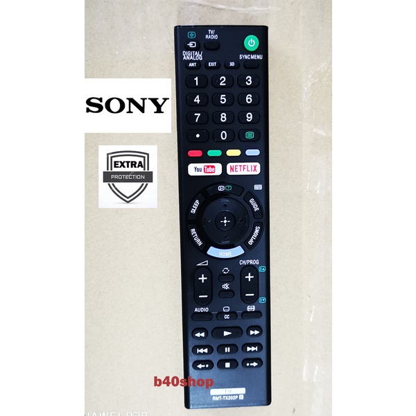 Sony Led Smart Tv Youtube Netflix Remote Control Rmt Tx P Shopee