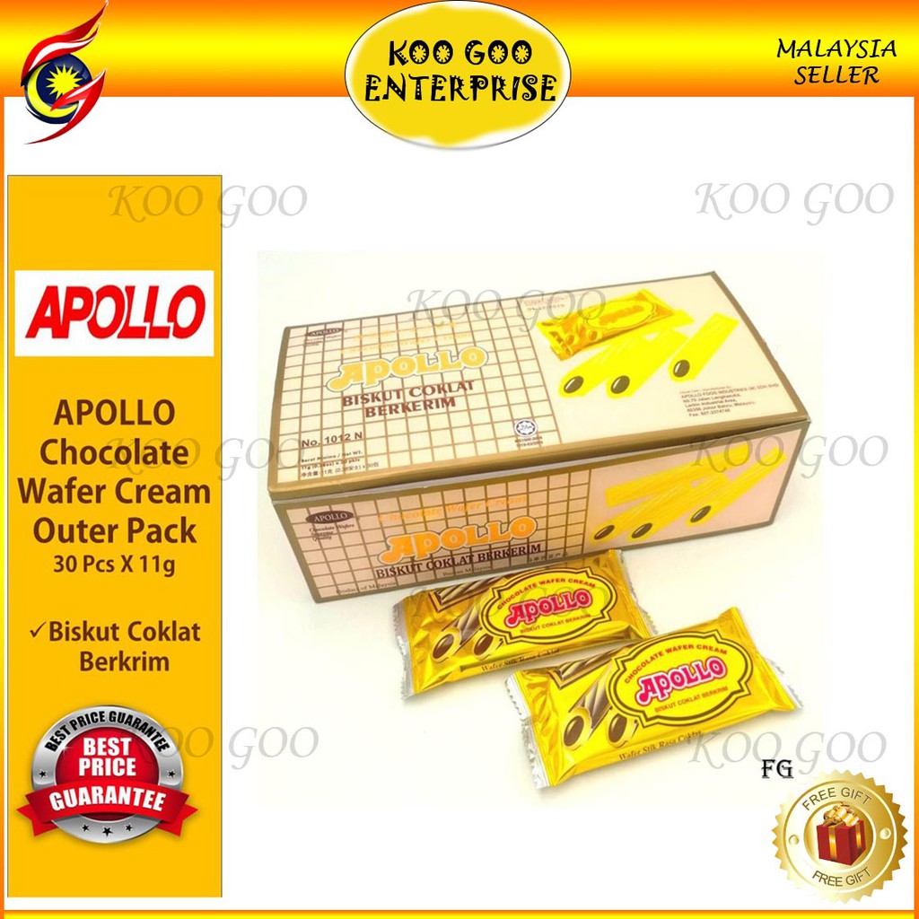 Apollo Chocolate Wafer Stick G X Pcs Wafer Cream Choco Berkrem