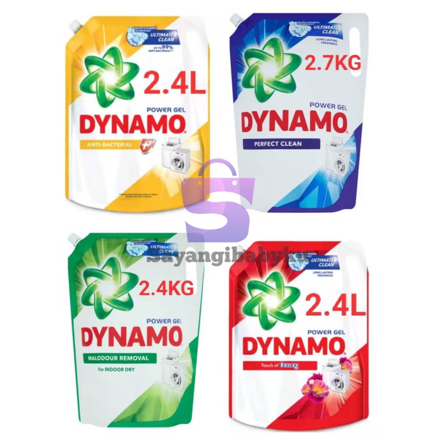 Dynamo Power Gel Anti Bacterial Concentrated Gel Detergent Refill