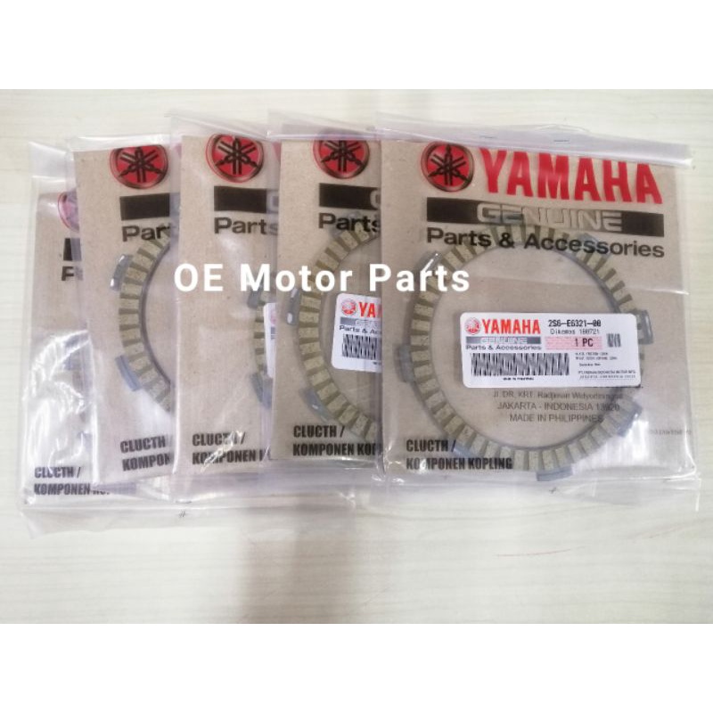 YAMAHA Y125 Y125Z Y125ZR LC135 5S 5SPEED CLUTCH PLATE DISC KULIT KLAS