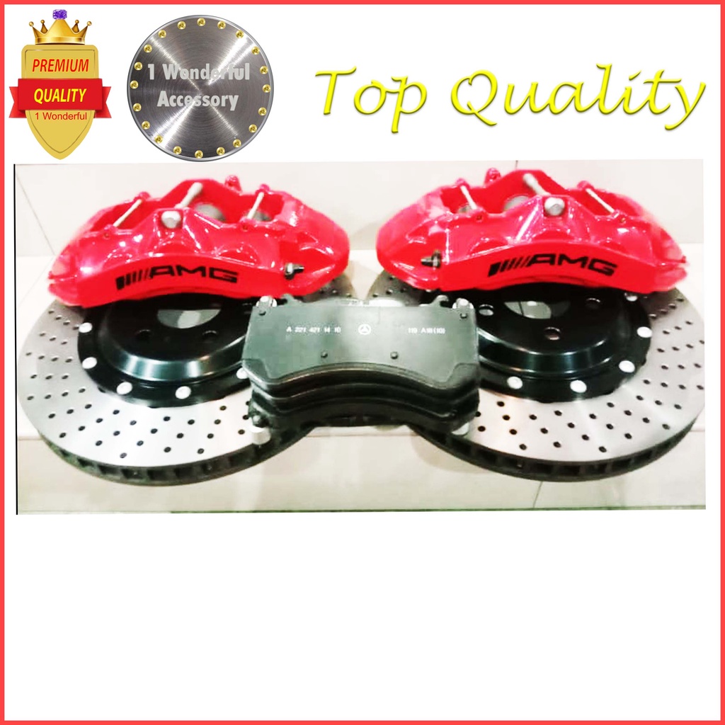 01set1 Brembo AMG 6 Pots Calipers Only For Mercedes Benz A200 250