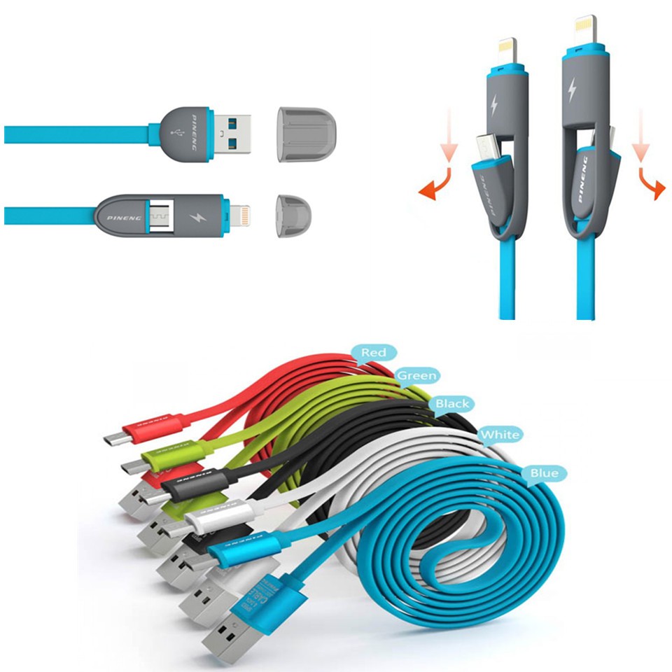 Pineng In Quick Fast Charge Cable For Android Iphone Shopee