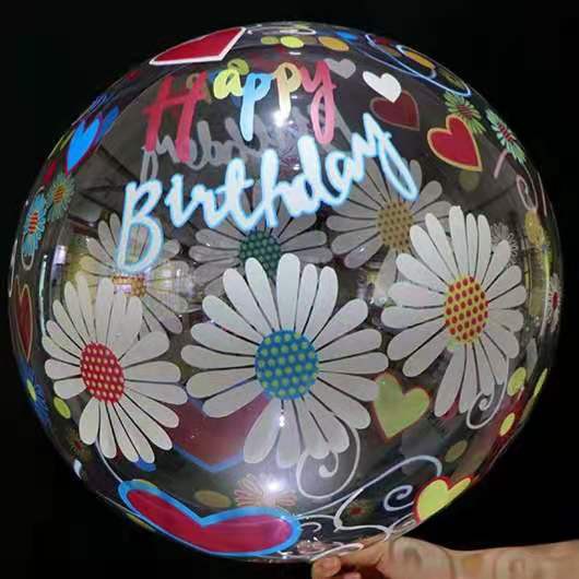 10 17 20 24 30 36 INCH BALLOON BOBO TRANSPARENT OVAL Shopee Malaysia