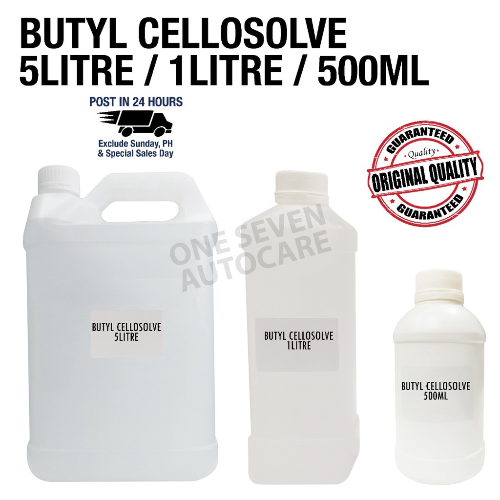 BUTYL CELLOSOLVE Ethylene Glycol Butyl Ether 1 Litre Shopee Malaysia