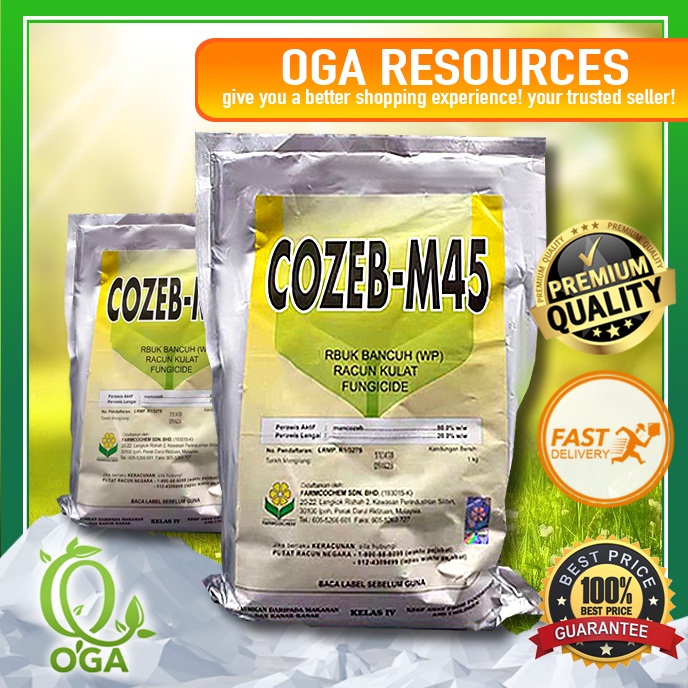 Cozeb M Mancozeb Racun Kulat Fungicide Kg Shopee Malaysia