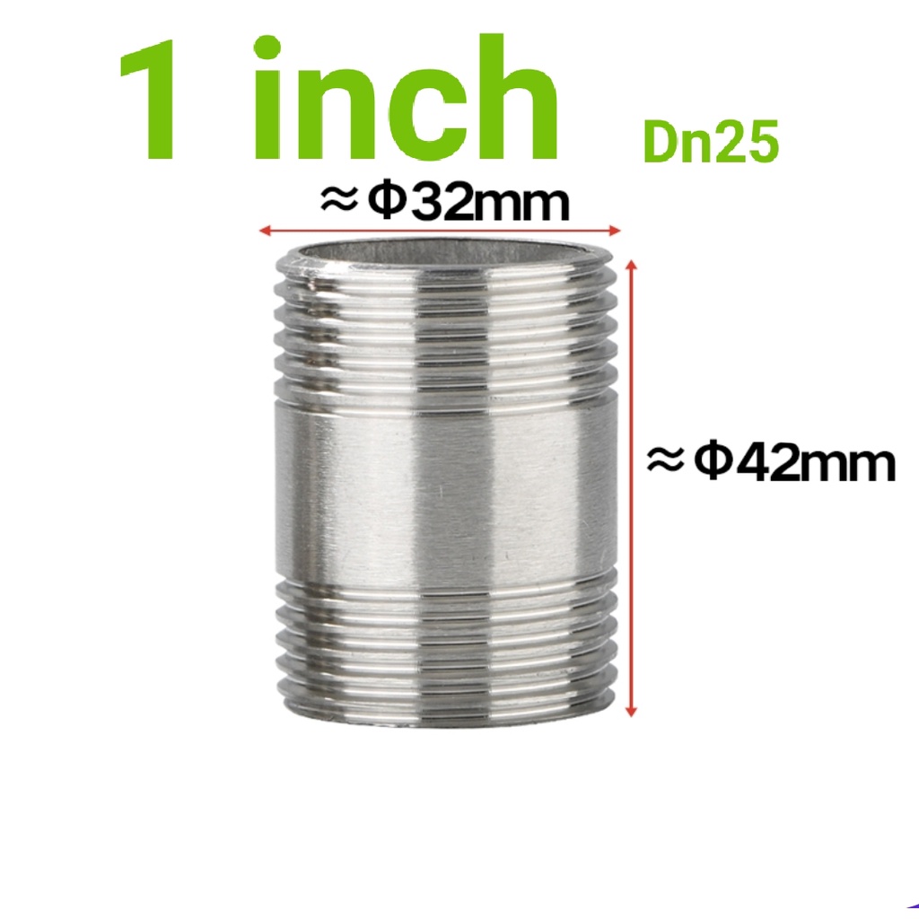 Stainless Steel Dn Inch Inci Elbow Socket Nipple Tee Union